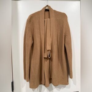 Nili Lotan Kathleen Belted Cashmere Cardigan, L